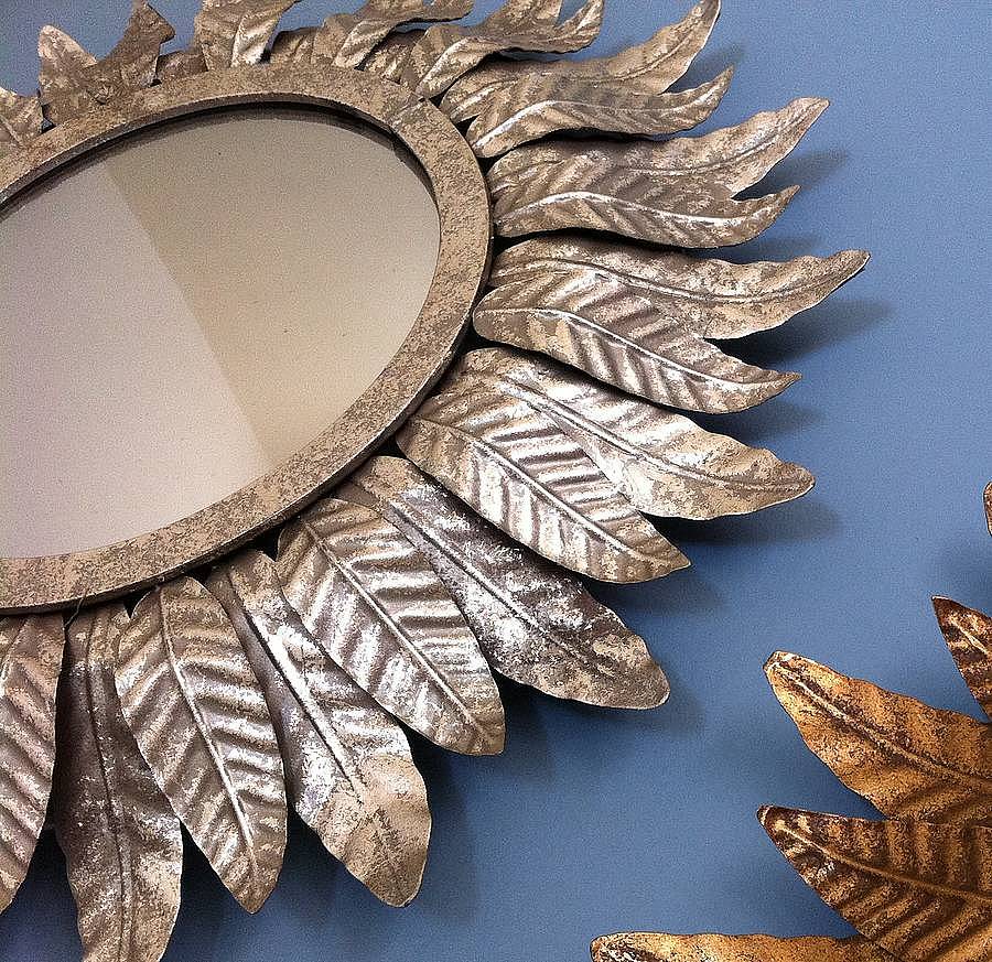 Silver Leaf Mirror By The Forest & Co